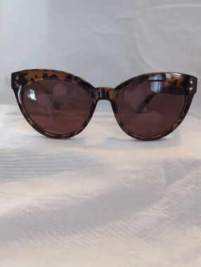 Saint Owen X Curateur Tortoiseshell Cat-Eye Sunglasses - Brown Lenses NEW